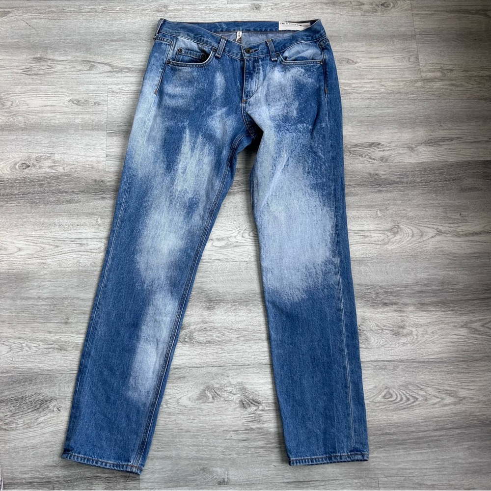 Rag & Bone Blue Straight Jeans Classic Denim